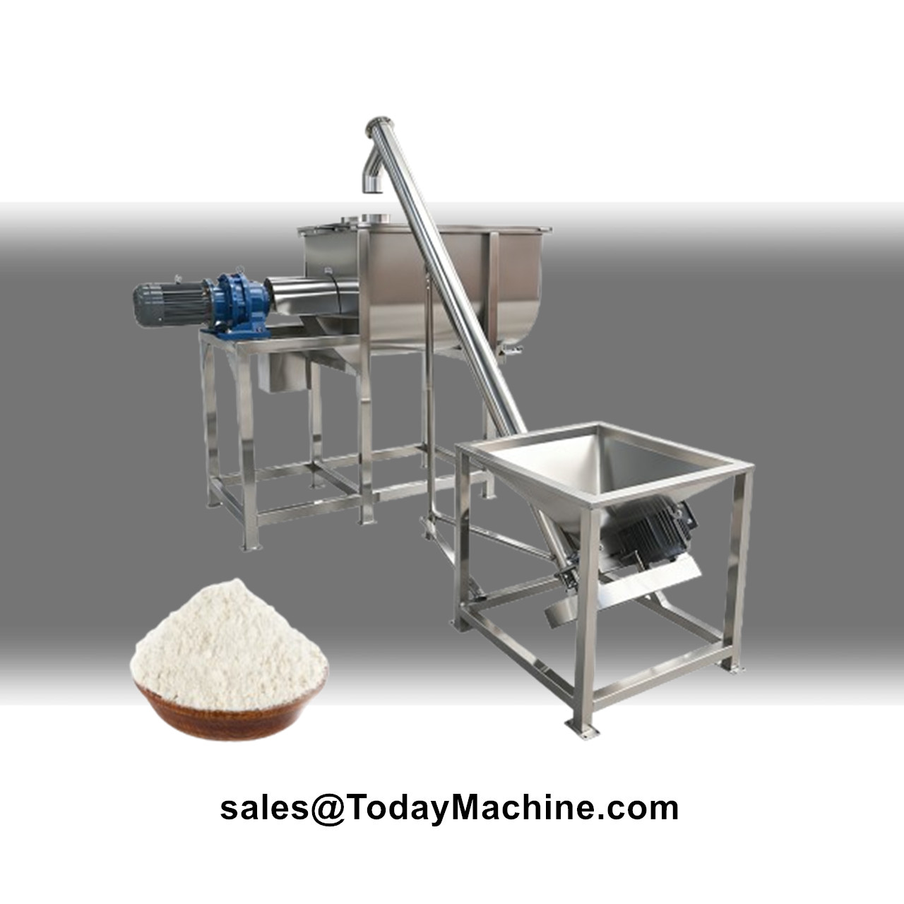 Blender - Horizontal Baking Flour Wet Powder Ribbon
