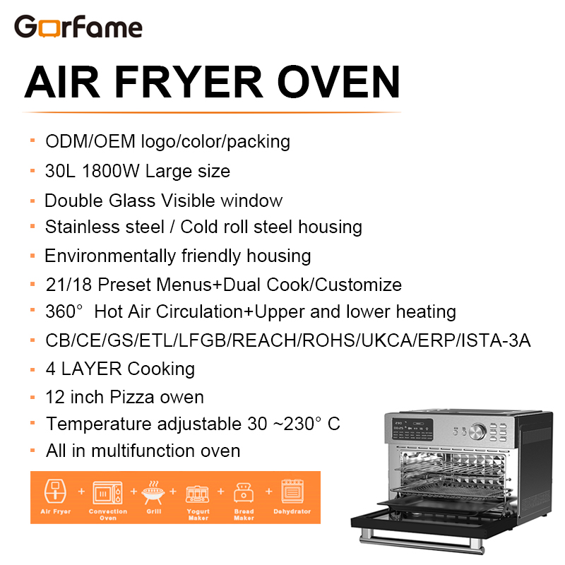 Extra Large 30L Capacity Chick - Air Fryer review and price