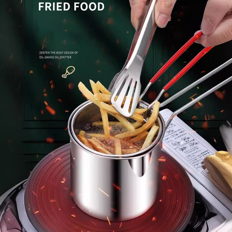 304 Stainless Steel Deep Fryer - Induction Cooker review and price