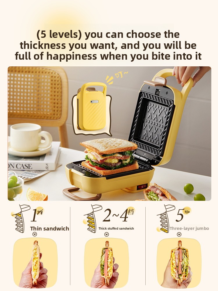 Household Thickened Hot Press  - Toaster review and price