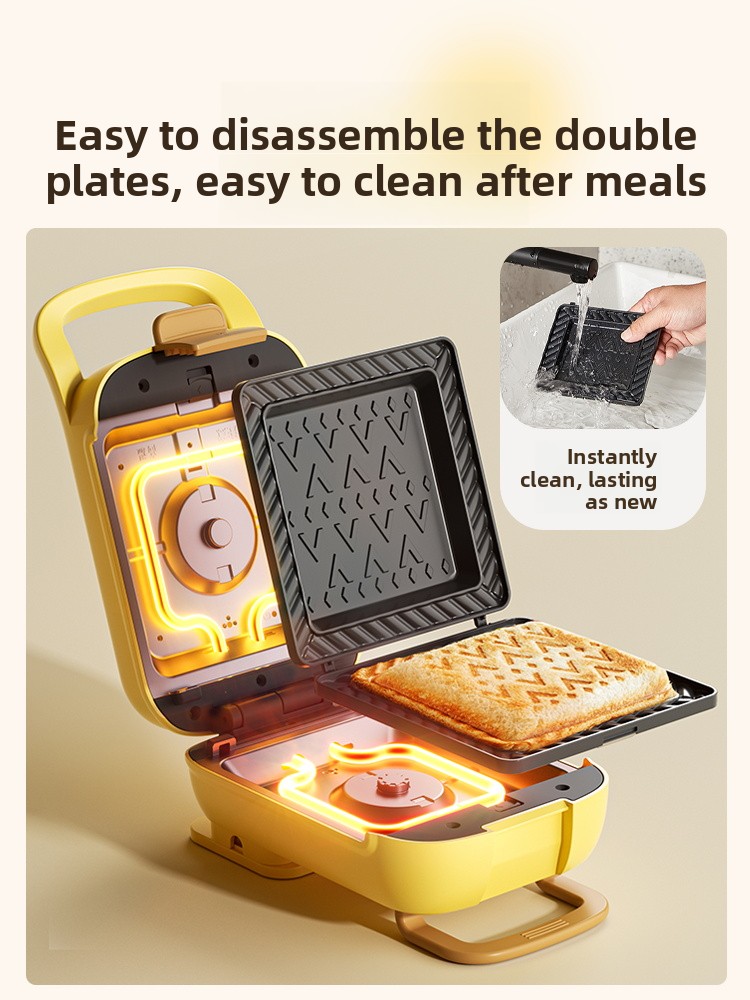 Household Thickened Hot Press  - Toaster review and price