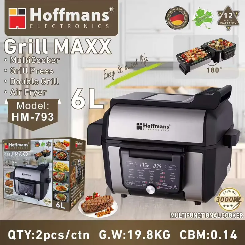 For Hoffmans 6L 3000W Digital  - Air Fryer review and price