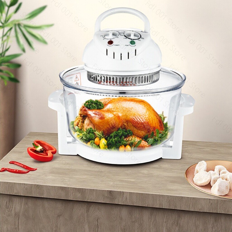 Glass Air fryer Light wave fur - Air Fryer review and price