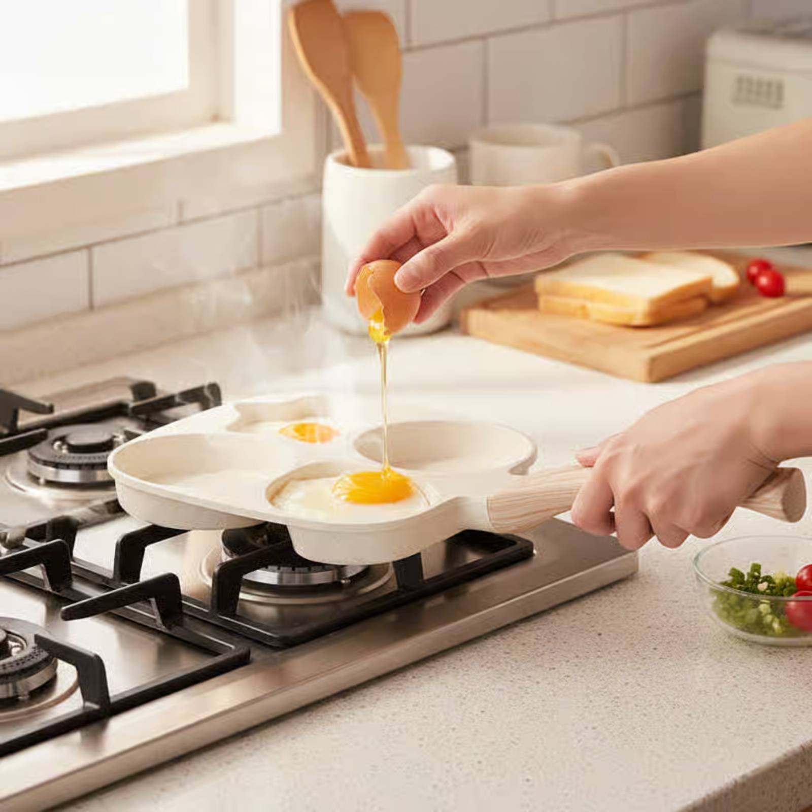 Non-Stick Breakfast Pan Long-L - Induction Cooker review and price