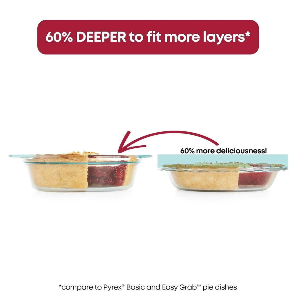 Deep Round Glass Baking Dish 9 - Microwave Oven review and price
