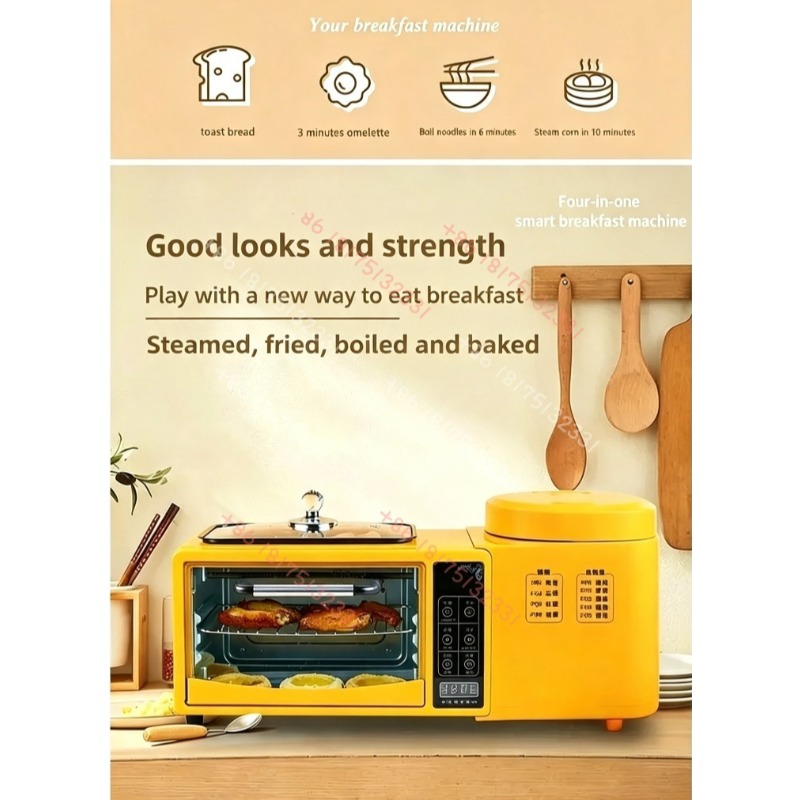 4-in-1 Multifunctional Breakfa - Toaster review and price