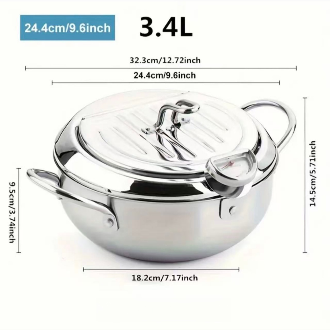 Stainless Steel Frying Pan wit - Induction Cooker review and price