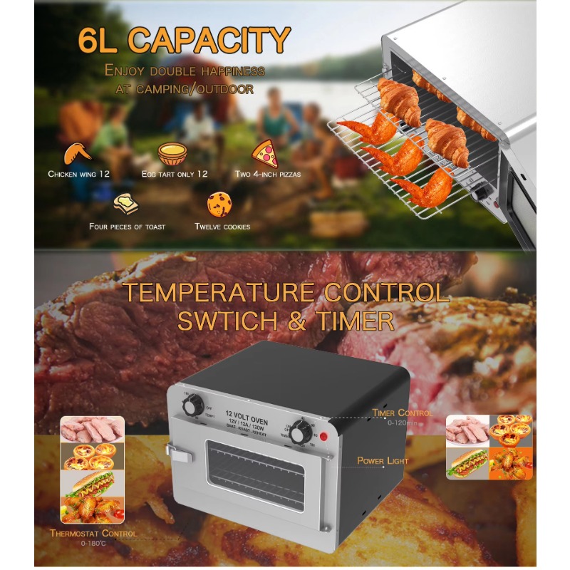Professional 12V 120W Car Micr - Toaster review and price