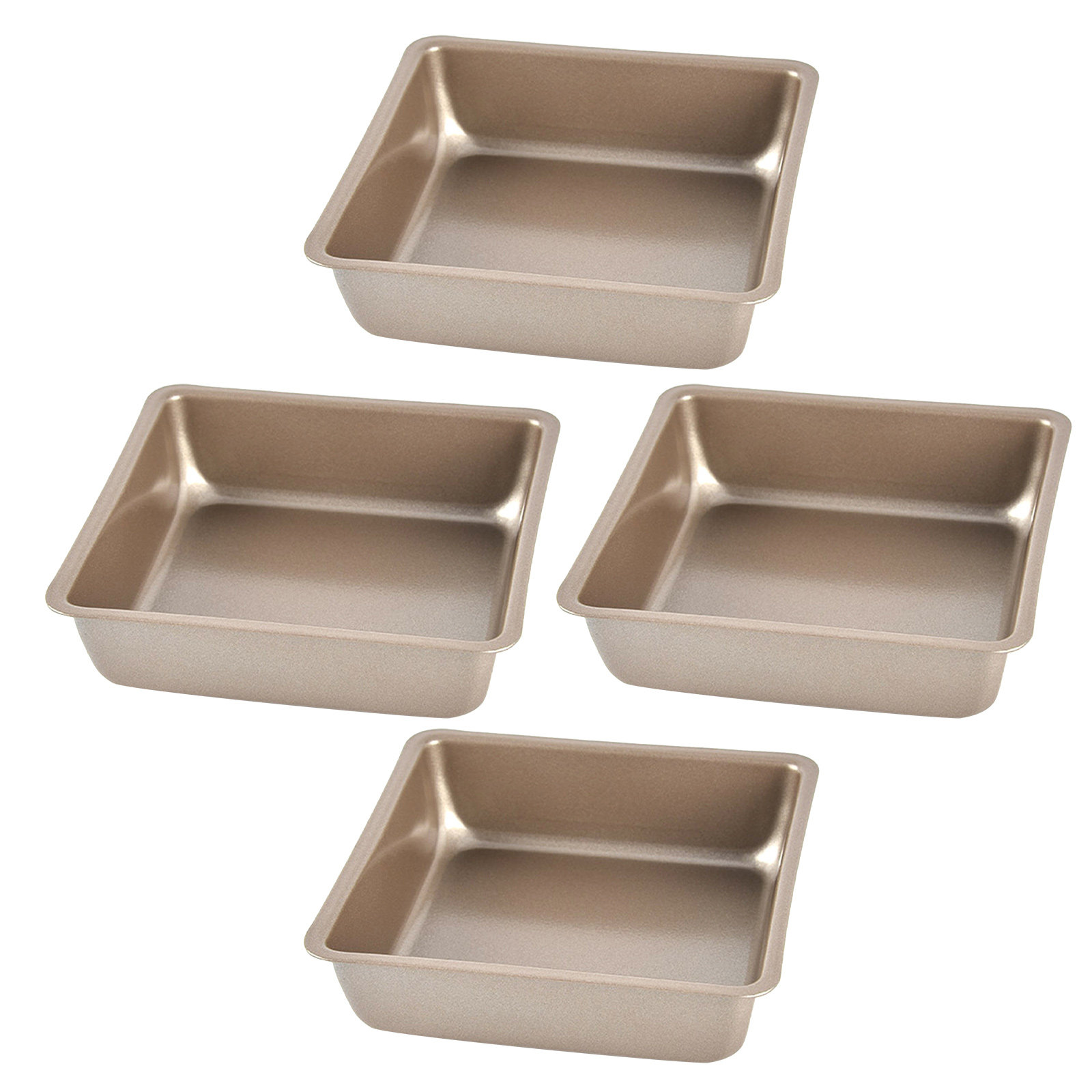 4Pcs 4 Inch Square Nonstick Ba - Toaster review and price